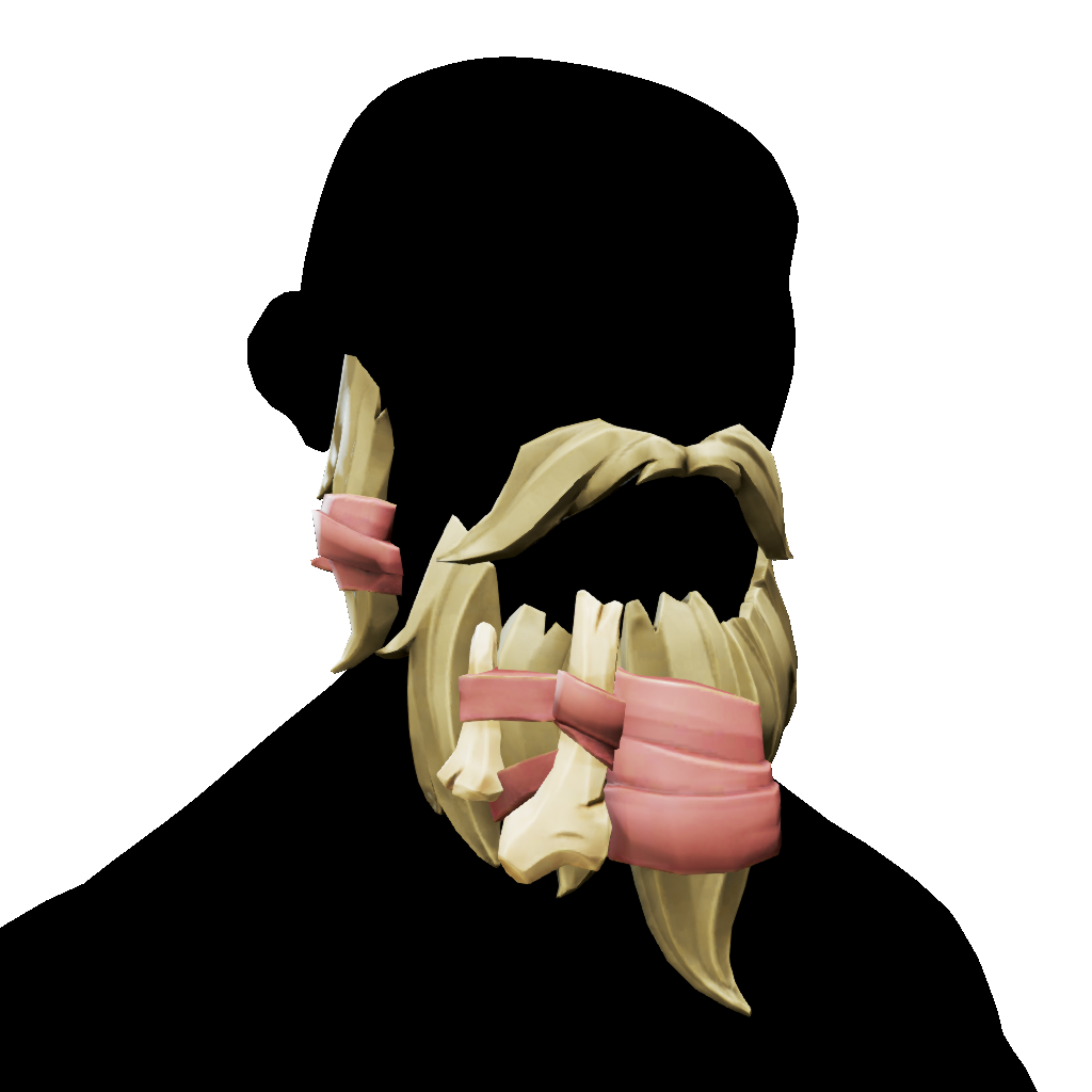 Bone Crusher Beard Items Sea of Thieves
